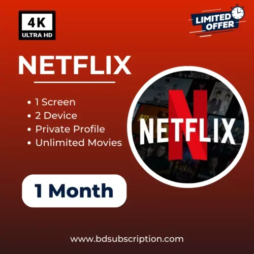 Netflix subscription bangladesh